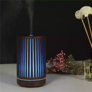<strong>200ml</strong> <strong>Aroma</strong> <strong>Diffuser</strong> Wood Grain Essential Oil Mini Electric Air Purifying Humidifier Nano Mist Ultrasonic Humidifier - Product Image 4