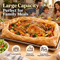 Sacs de cuisson réutilisables résistants à la chaleur pour dinde, poulet rôti, viande, pain, légumes, cuisson à la vapeur et conservation en cuisine