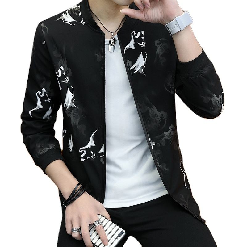Men's Jacket Summer Thin Korean Style Trendy Clothes 2021 Spring and Autumn  New Men's Spring Casual Jacket