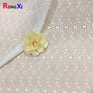 RXF2075 Vải Thêu Vải Ren Dệt Vải Cotton Bán Buôn Tùy Chỉnh - Product Image 3