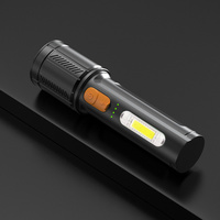 Lampe torche LED tactique 1000 lumens, 5 modes, rechargeable, étanche, pour la sécurité en extérieur, vente en gros