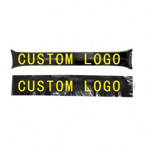 Bâtons de cheering pour événements sportifs, jouets gonflables imprimés sur mesure, accessoires de fête avec logo personnalisé, bruiteurs - Product Image 2