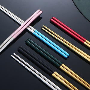 <span class=keywords><strong>Set</strong></span> di stoviglie portatili in acciaio inossidabile da campeggio in stile coreano forchetta cucchiaio bacchette 3 pezzi <span class=keywords><strong>Set</strong></span> di posate per stoviglie regalo all'aperto - Product Image 6
