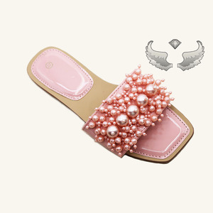 Sandalias de Mujer de Alta Calidad, Modernas, Casuales, con Perlas, Transpirables, Resistentes al Desgaste, Ligeras, con Punta Abierta, Cómodas - Product Image 2