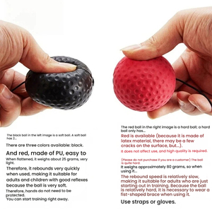 Balle de réflexe pour entraînement de réaction rapide et de soulagement du stress, à porter sur la tête, pour adultes et enfants - Product Image 3