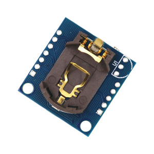 Modulo RTC I2C Compatto con Memoria 24C32 DS1307, Pin Header per Orologio, <span class=keywords><strong>Dimensioni</strong></span> 28x27x8mm - Product Image 3
