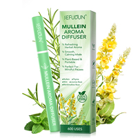 SEFUDUN Stylo Vaporisateur Naturel aux Feuilles de Molène pour Arrêter de Fumer, Diffuseur d'Arômes Ashwagandha, Nettoyage Pulmonaire, Détoxification, Bâtonnet Diffuseur d'Arômes