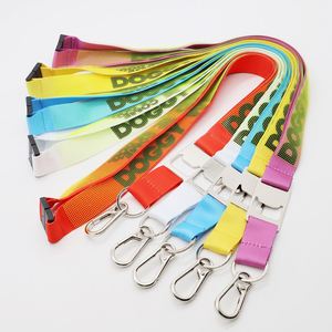 Cadeaux promotionnels personnalisés : Lanières en silicone à points, avec crochet à ressort robuste, ouvre-bouteille et sangle de cou - Product Image 1