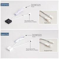 Saklar Sensor Gerak Pintu Ganda 12V 24V untuk Lampu LED di Bawah Kabinet Lampu Lemari