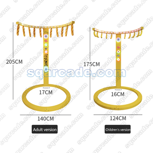 Phản ứng nhanh <span class=keywords><strong>Arcade</strong></span> GẬY BATON máy phổ biến trẻ em 'điện bắt dính trò chơi đồng xu-hoạt động giải trí kim loại nhựa - Product Image 6