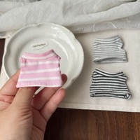 Gilet en tricot pour poupée Labubu 4.0 de 10 cm, vêtements pour mini-poupée de quatrième génération, vente en gros, gilet extensible, t-shirt, design indépendant