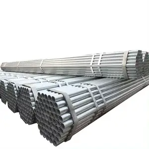 Supplier Standard Size BS 1387 Tubes Galvanized Tube Scaffolding Pipes Welded Steel Pipes Gi Galvanized Steel Pipe