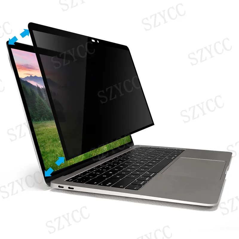 Privacy Filter Anti Spy Frame Scherm Oogbescherming Anti Blauw Licht Film Voor Macbook Pro 13.3 Inch Laptop