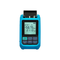 4 in 1 FTTx 8 panjang gelombang presisi tinggi OTDR mini genggam alat uji serat optik power meter OPM