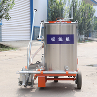 Machine de marquage routier thermoplastique bon marché et durable, machine de marquage routier thermoplastique
