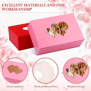 Cajas de Regalo <span class=keywords><strong>para</strong></span> el Día de <span class=keywords><strong>San</strong></span> <span class=keywords><strong>Valentín</strong></span>, Cajas Grandes <span class=keywords><strong>para</strong></span> Galletas con Ventana, Empaque de Regalo en Forma de Corazón, Contenedores <span class=keywords><strong>para</strong></span> Dulces de <span class=keywords><strong>San</strong></span> <span class=keywords><strong>Valentín</strong></span> - Product Image 5