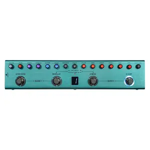 Çok etkileri Pedal şarj edilebilir tank-g 36 hafızalı 9 Preamp yuvası 3-Band EQ 8 IR kabine simülatörü M-VAVE