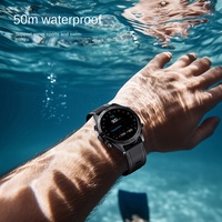 Reloj Inteligente AMOLED de 1.43 Pulgadas, Redondo, con GPS Integrado, Barómetro, Brújula, Altímetro, Reloj Deportivo, Rastreador de Actividad, Reloj Inteligente Chatgpt