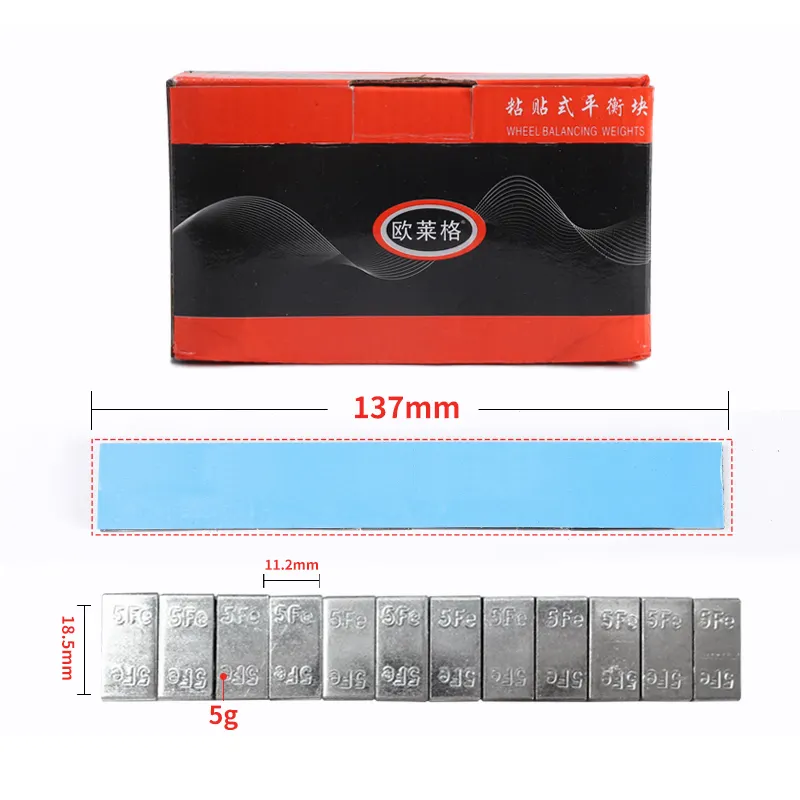 JRS 1/4 oz .25 oz bastone sul bilanciamento del peso della ruota 0.25 oz Fe nero adesivo pesi delle ruote per auto, camion, moto, ATV UTV