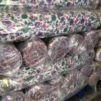 Tissu 100% polyester très vendu pour ensembles de literie, 60gsm - 135gsm, tissu microfibre imprimé à pigments dispersés pour textile de maison
