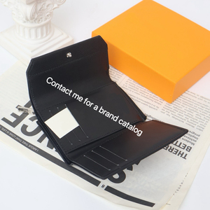 Designer <strong>Wallets</strong> Men and Women Luxury Short <strong>Wallet</strong> Famous Brand with Box Man Card Holder Multiple <strong>Wallet</strong> - Product Image 1