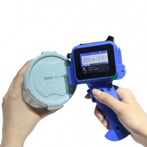 Impresora de inyección de tinta de mano portátil de mini codificación, utilizada para codificador de lote de secado rápido Código de barras Fecha de codificación Fecha de caducidad TIJ - Product Image 1