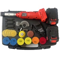 Meuleuse électrique sans fil 600 watts Moteur sans balai Micro sculpture Meuleuse d'angle à long cou Alimentation par batterie 21v