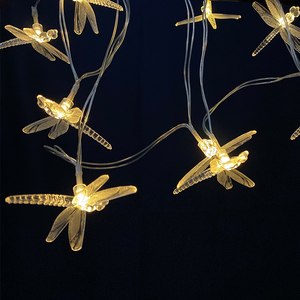Guirlande lumineuse LED Libellule 2026, Décoration de Noël, Guirlande <span class=keywords><strong>solaire</strong></span> pour jardin, Idéale pour la décoration de Noël - Product Image 3