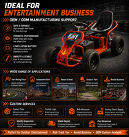 Mini kart électrique pas cher très vendu, buggy de plage populaire à 4 roues pour enfants et adultes