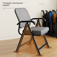 Modèle 2025 de nouveaux meubles de bureau chaises de salle de réunion empilables et pliables chaises de bureau en maille