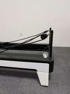 Estudio comercial de gama alta de Hong Kong uso Pilates negro blanco Metal aluminio pilates reformador - Product Image 2