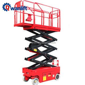 Platform Listrik JLG Genie 3m 4m 5m, Mini Self Propelled Scissor Lift, Baja Paduan 2000x800mm, Penggunaan Dalam/Luar Ruangan - Product Image 3