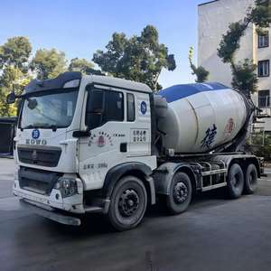 HOWO 8X4 China Mobile Concrete <strong>Mixer</strong> <strong>Cement</strong> Truck <strong>Mini</strong> Self Loading Concrete <strong>Mixer</strong> Truck <strong>Cement</strong> Truck12m&sup3; <strong>Mixer</strong> Truck for Sale - Product Image 6