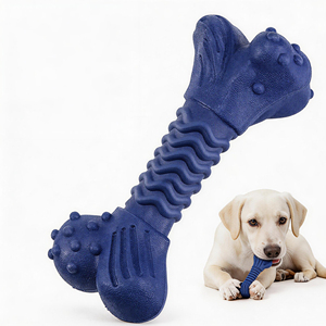 Huesos de Goma Natural Resistentes y Duraderos para Perros Mordedores Agresivos, con Sabor a Carne, Diseño Nuevo y Personalizado - Product Image 1