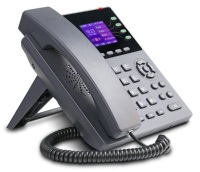 Teléfono VoIP SIP-T790PGN Gigabit Ethernet con 4 Cuentas SIP, Pantalla a Color, PoE, Teléfono IP con Voz HD