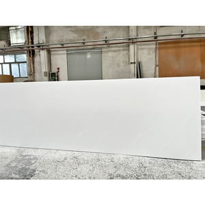 Bán buôn Composite tấm <span class=keywords><strong>Acrylic</strong></span> trắng đá nhân tạo hộ gia đình phòng tắm bồn rửa Countertop đá cẩm thạch nhân tạo - Product Image 4