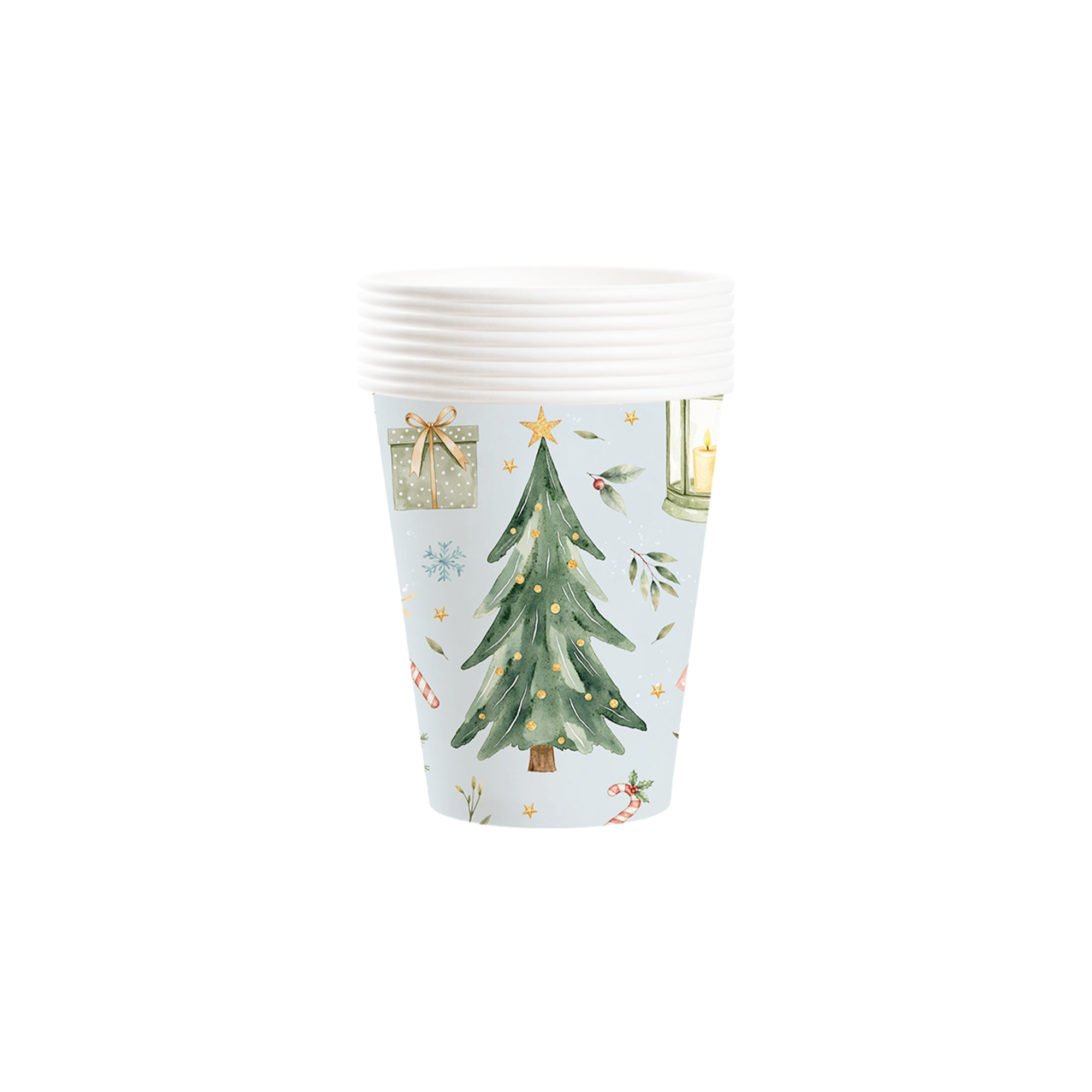 Vaso de papel de 9 oz * 8 unidades