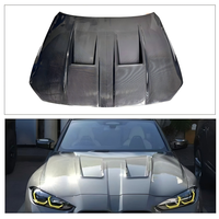 Vantwo Promotion Exceptionnelle Capot Moteur Ventilé en Fibre de Carbone Sec de Qualité Supérieure Style Alphan pour BMW M3 G80 M4 G82 G83 2021-2026