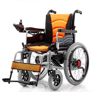 Groothandel elektrische rolstoel verkoop buurt-Stoel Gebruikt Veiligheid Opvouwbare Elektrische Motor Power Rolstoelen Buurt Me Voor Volwassenen Verkoop