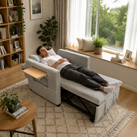 Canapé-lit convertible de marque VLranlife, fabricant vérifié, certifié CE ISO, taille personnalisée pour distributeur, vente en gros