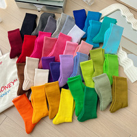 Chaussettes de sport épaisses mi-mollet multicolores en gros, chaussettes de course athlétiques avec logo personnalisé