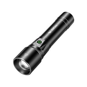 Smiling Shark SD-5450-S Lampe de poche à zoom télescopique, rechargeable par pression manuelle, LED - Product Image 1