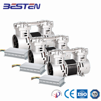 BST 300-7DC kereta kompresor udara kepala kondisi baru dcdc36v/12V Piston lebih rendah berisik oksigen penyimpanan komponen Motor inti