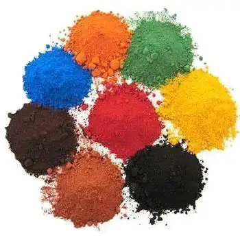 Factory Direct Low Price Iron Oxide Pigment in Red Yellow Black Green Blue Colors for Coating and Leather Pigment Use