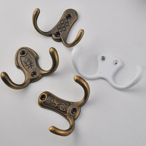 Zinc Alloy Retro Wall Mount Hooks Heavy Duty For <b>Cabinet</b> Bathroom Drawer Storage - Product Image 3