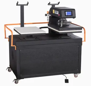 Automatic Upper Geser Pyrograph Mesin untuk Pakaian Press