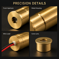 Module laser vert ZhonNa 532nm 45mW DC2.3-5V, nouveau composant de tête laser optique pour modélisation 3D en laboratoire