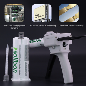 Adesivo Industriale 1:1 50ml per Incollaggio Metalli per Acciaio Inossidabile, Alluminio, Leghe di Rame e Metalli - Product Image 4