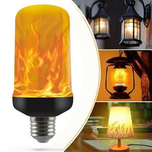 Flame Light Bulb E27 Christmas Decor <strong>Led</strong> Flickering <strong>Fire</strong> Simulated Lamps 3W <strong>Fire</strong> Lights for Indoor Outdoor Garden Holiday Decor - Product Image 1