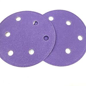 Kunden spezifische OEM-Unterstützung 5-Zoll-Hakenschleifen-Schleifpapier-Schleifscheiben Hergestellt aus Schleif scheiben experten - Product Image 3
